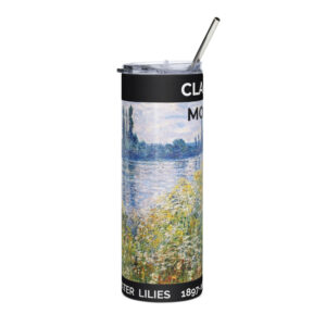 Water  Lilies  Stainless steel tumbler