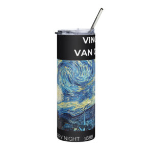 Starry night   1888 Stainless steel tumbler