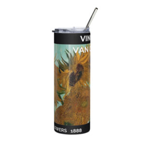 Sunflowers   1888 Stainless steel tumbler