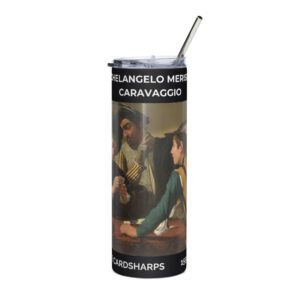The Cardsharps       Stainless steel tumbler