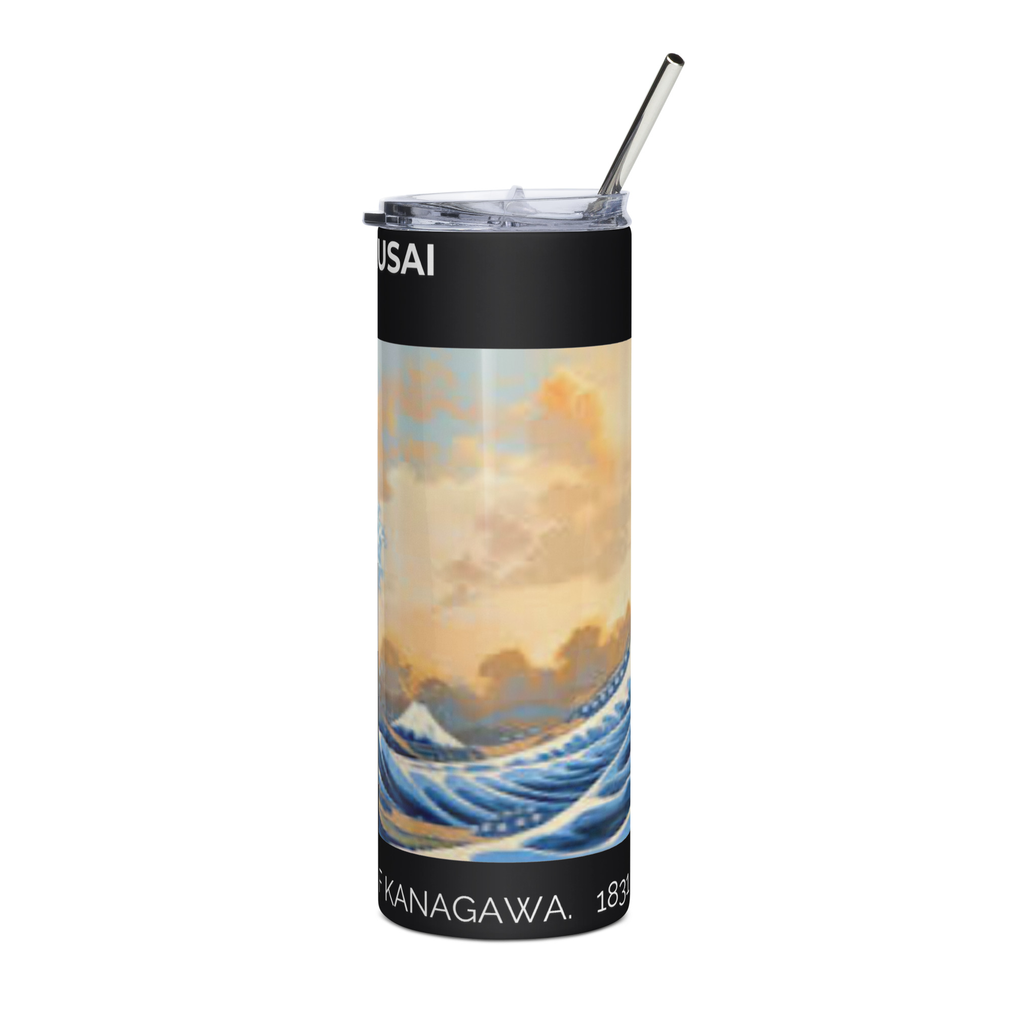 The Great Wave Off Kanagawa. Stainless steel tumbler - Image 3