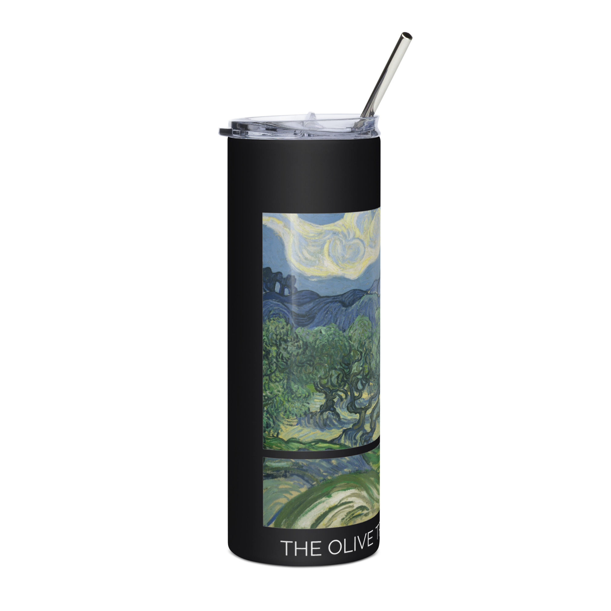 The Olive Trees 1889 - 1890 Stainless steel tumbler - Image 4