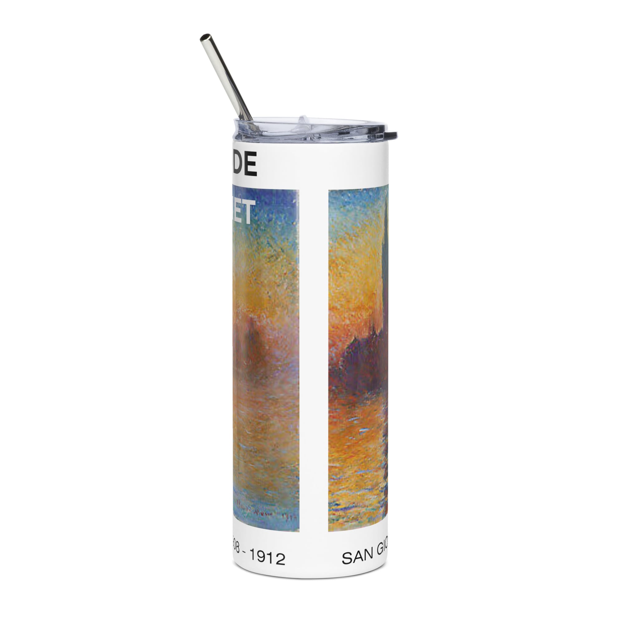 San Giorgio Maggiore at Dusk Stainless steel tumbler - Image 2