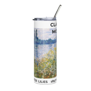 Water  Lilies Stainless steel tumbler