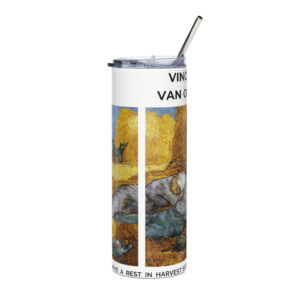 Farmers  have  a  rest  in  harvest season Stainless steel tumbler