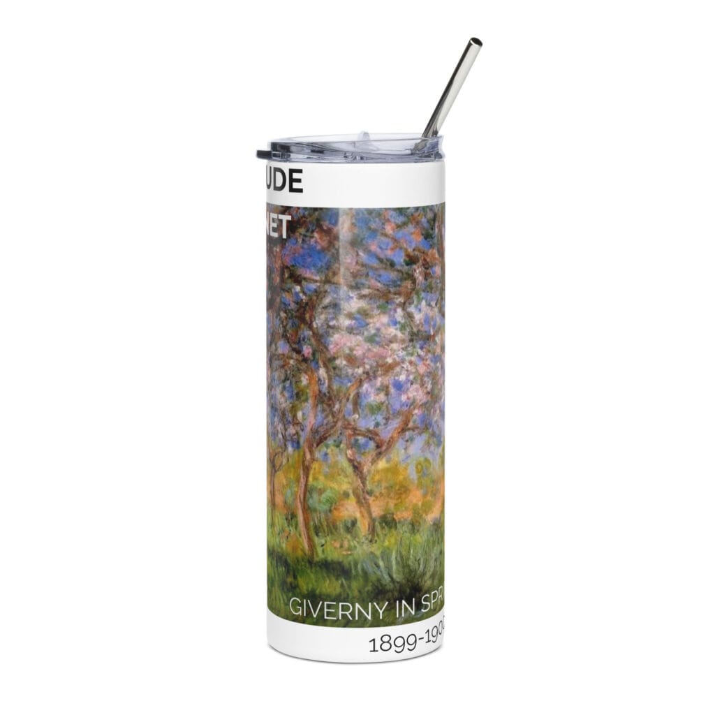 Giverny in Springtime Stainless steel tumbler