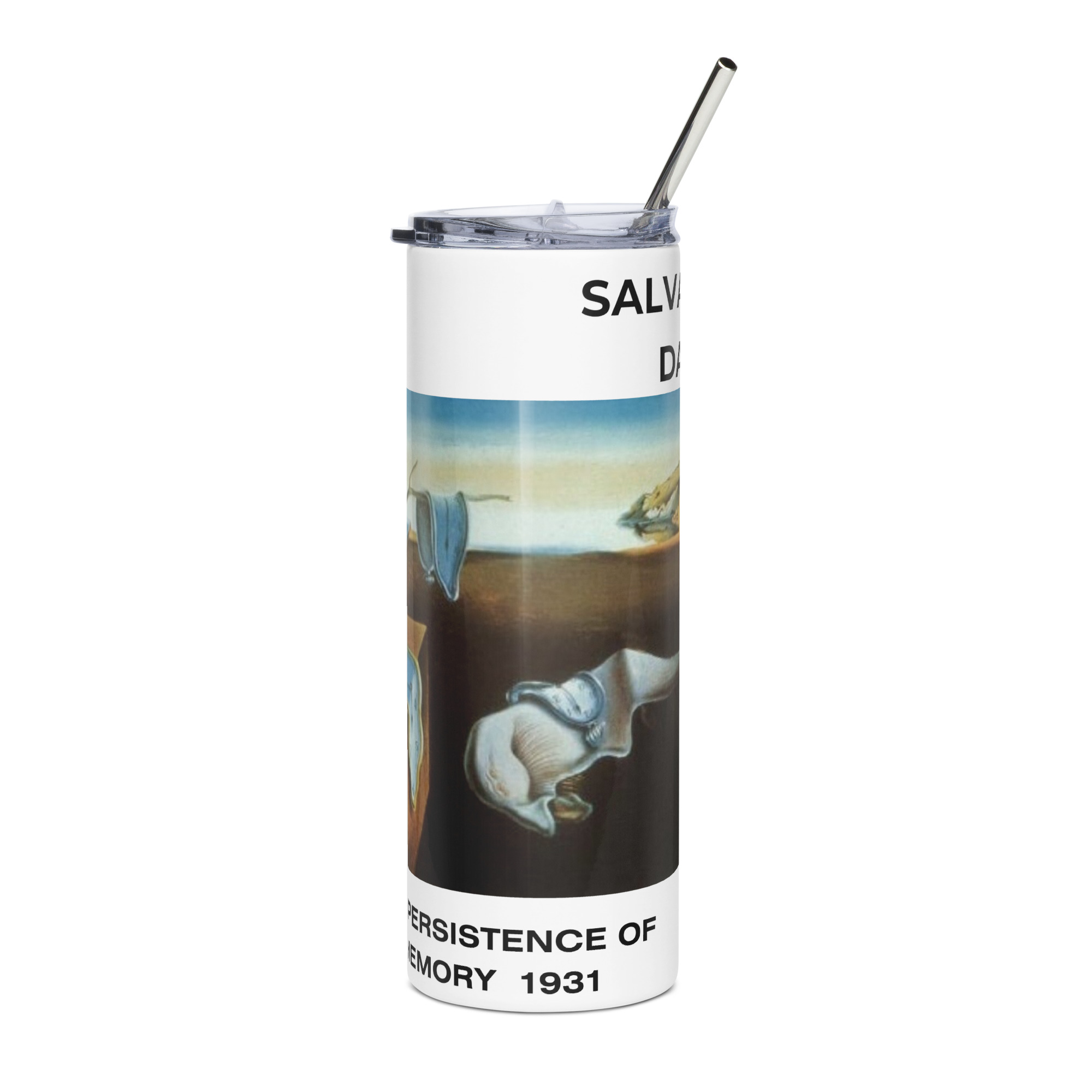 The Persistence of Memory Stainless steel tumbler
