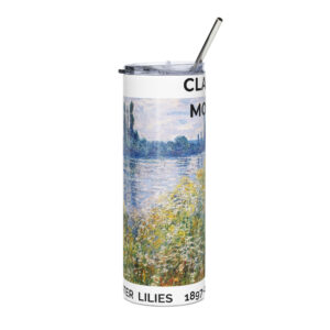 Water  Lilies  Stainless steel tumbler