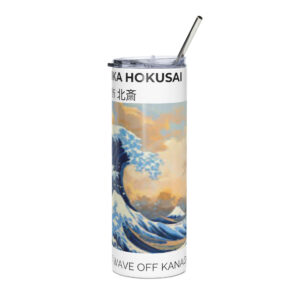 The Great Wave Off Kanagawa Stainless steel tumbler
