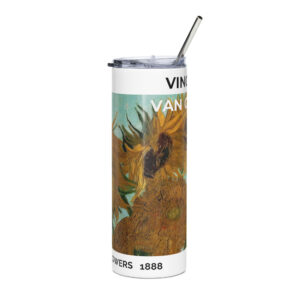 Sunflowers   1888 Stainless steel tumbler