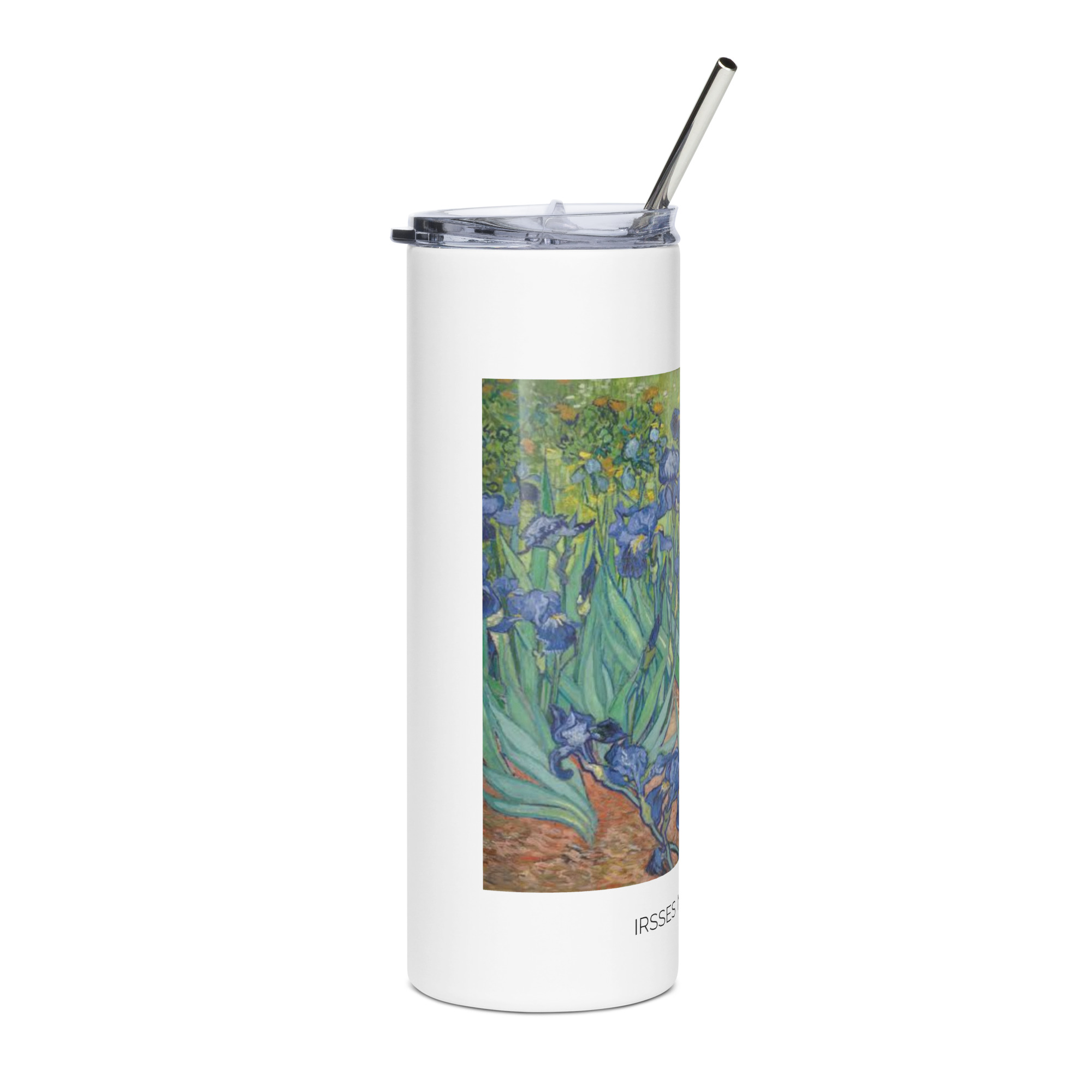 Irsses in the garden 1880 Stainless steel tumbler - Image 4
