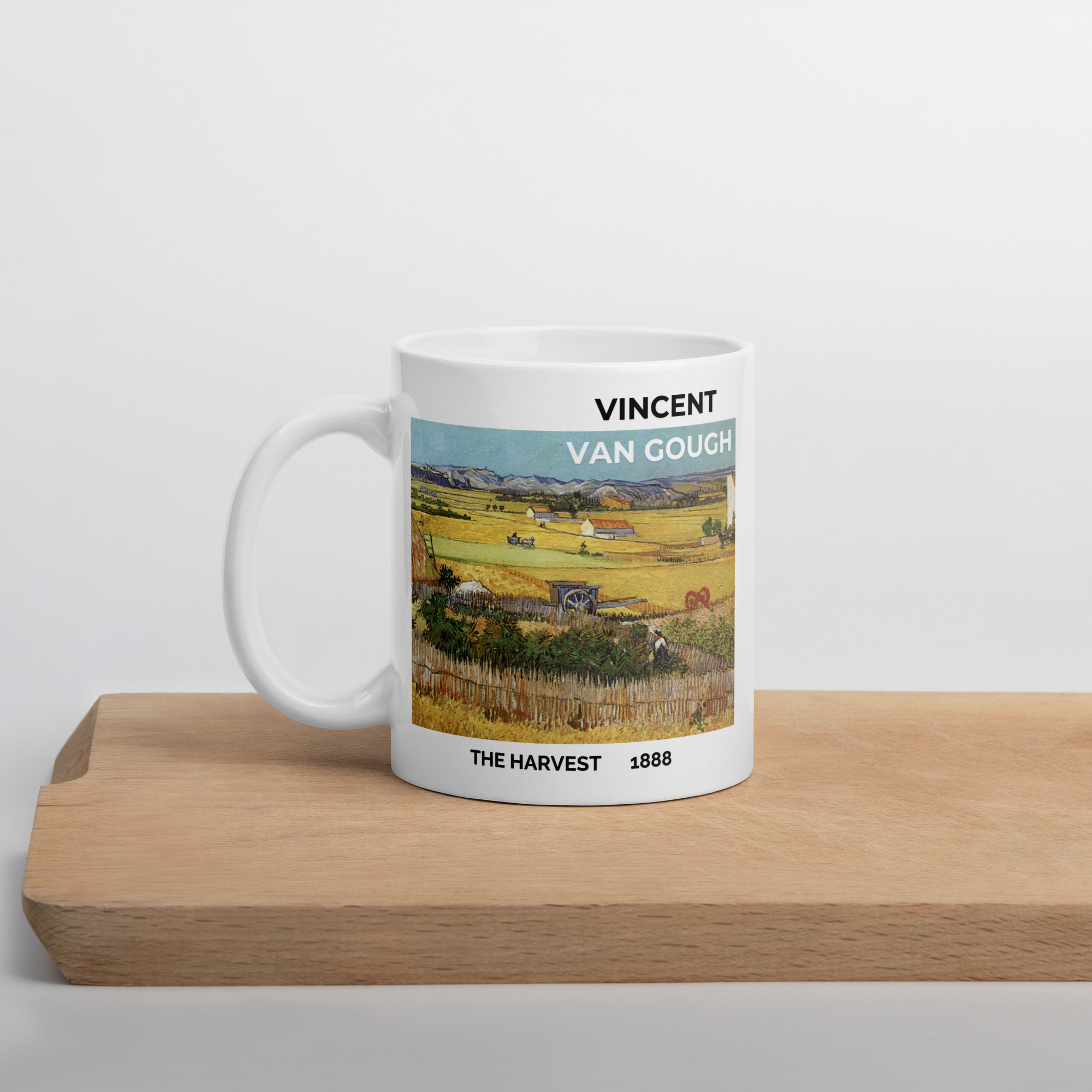 The Harvest White glossy mug - Image 2