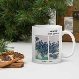 Irsses White glossy mug