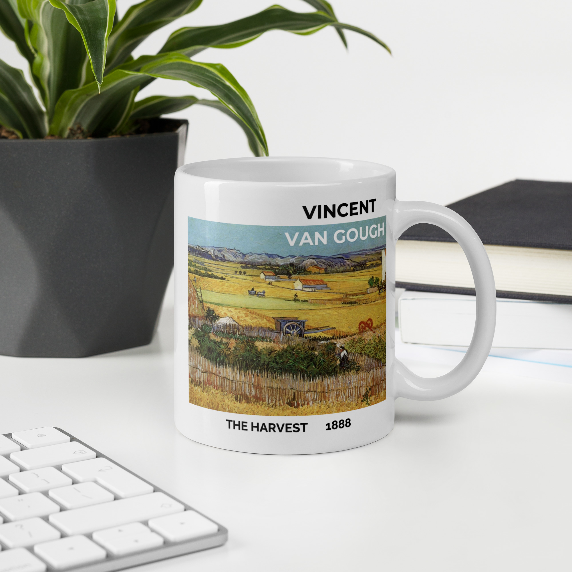 The Harvest White glossy mug - Image 3