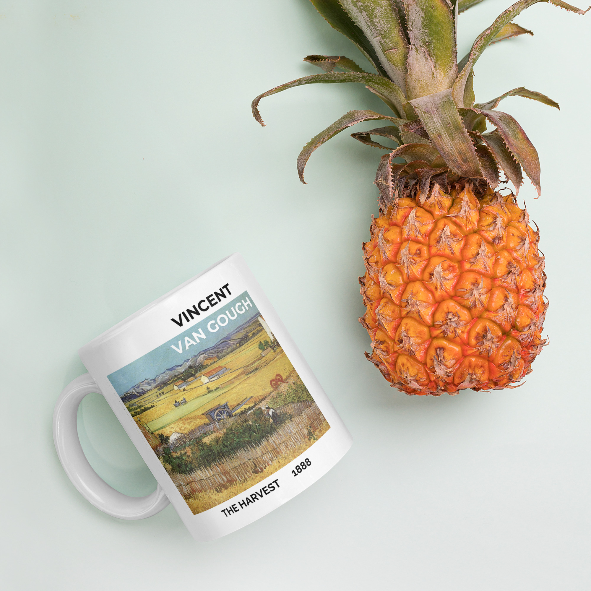 The Harvest White glossy mug - Image 5