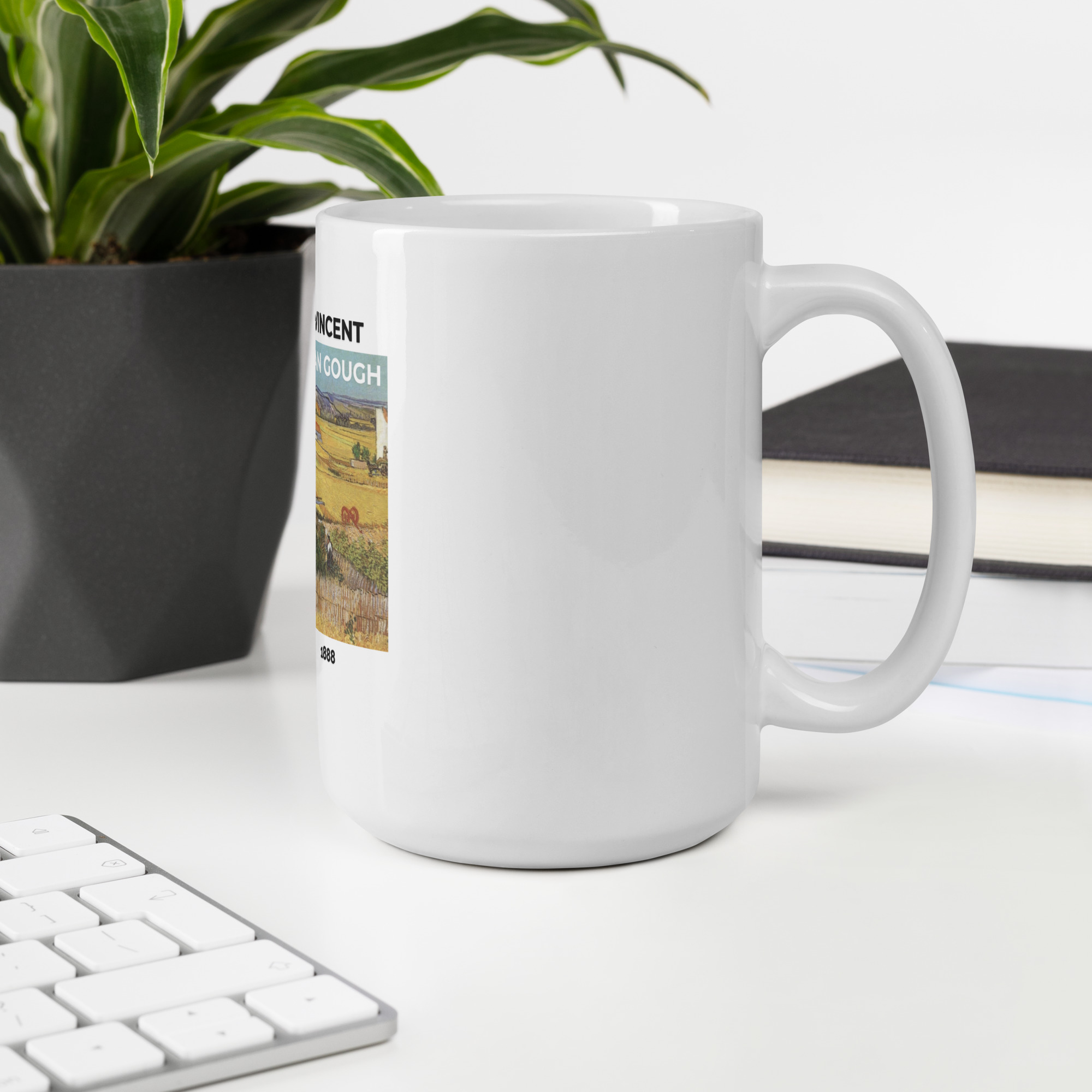 The Harvest White glossy mug - Image 8