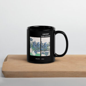 Irsses Black Glossy Mug