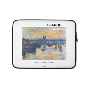 In port of Dieppe , Evening Laptop Sleeve