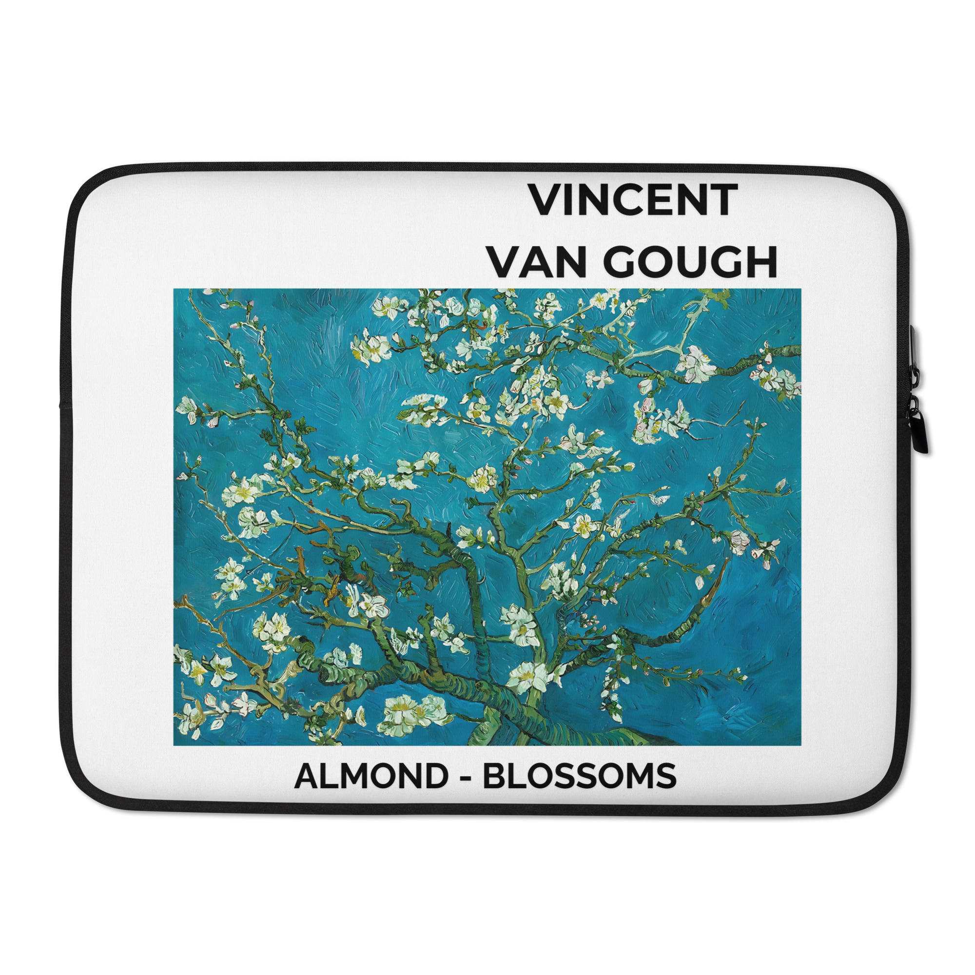 Almond - Blossoms Laptop Sleeve - Image 2