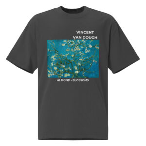 Almond - Blossoms Oversized faded t-shirt