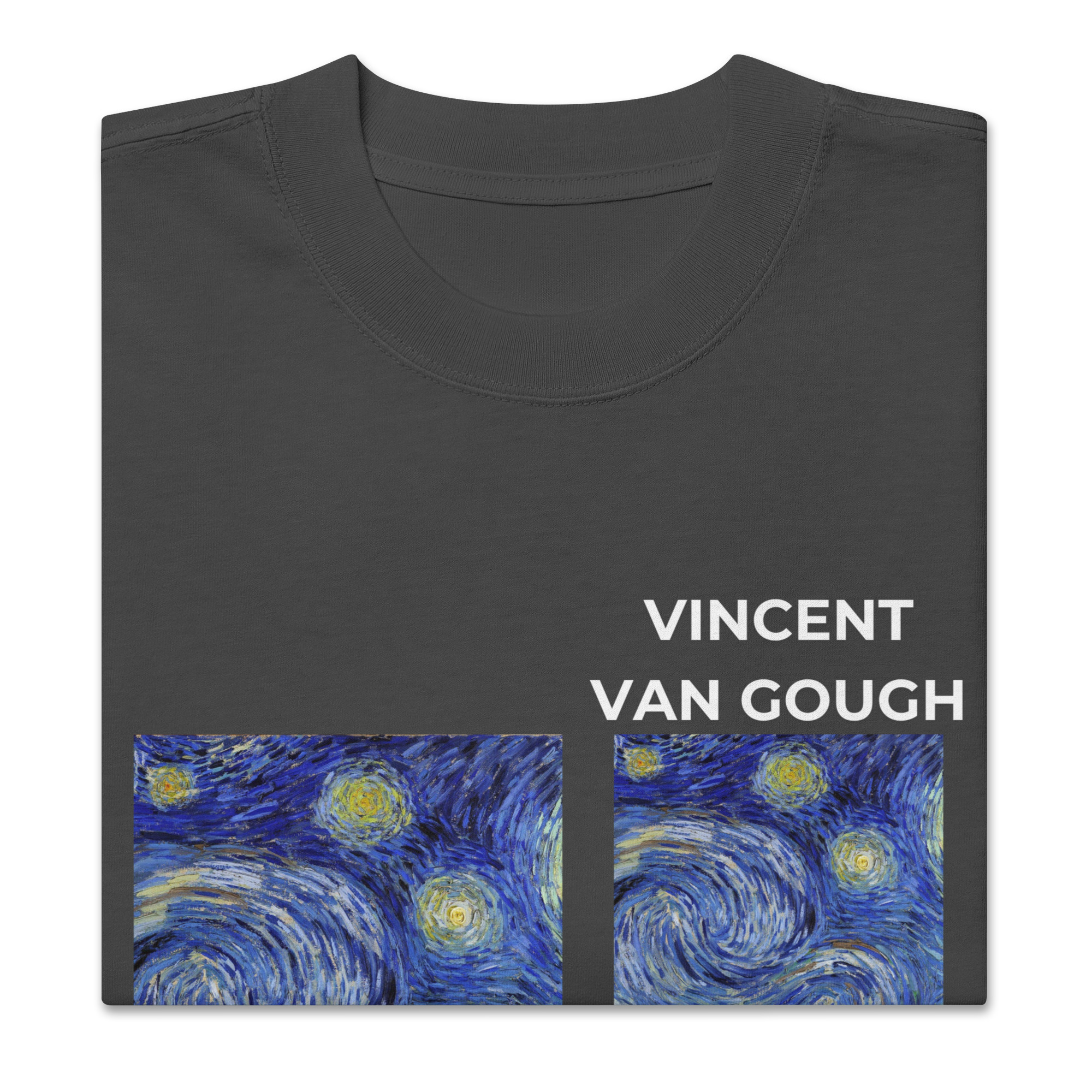 Starry Night Oversized faded t-shirt - Image 6