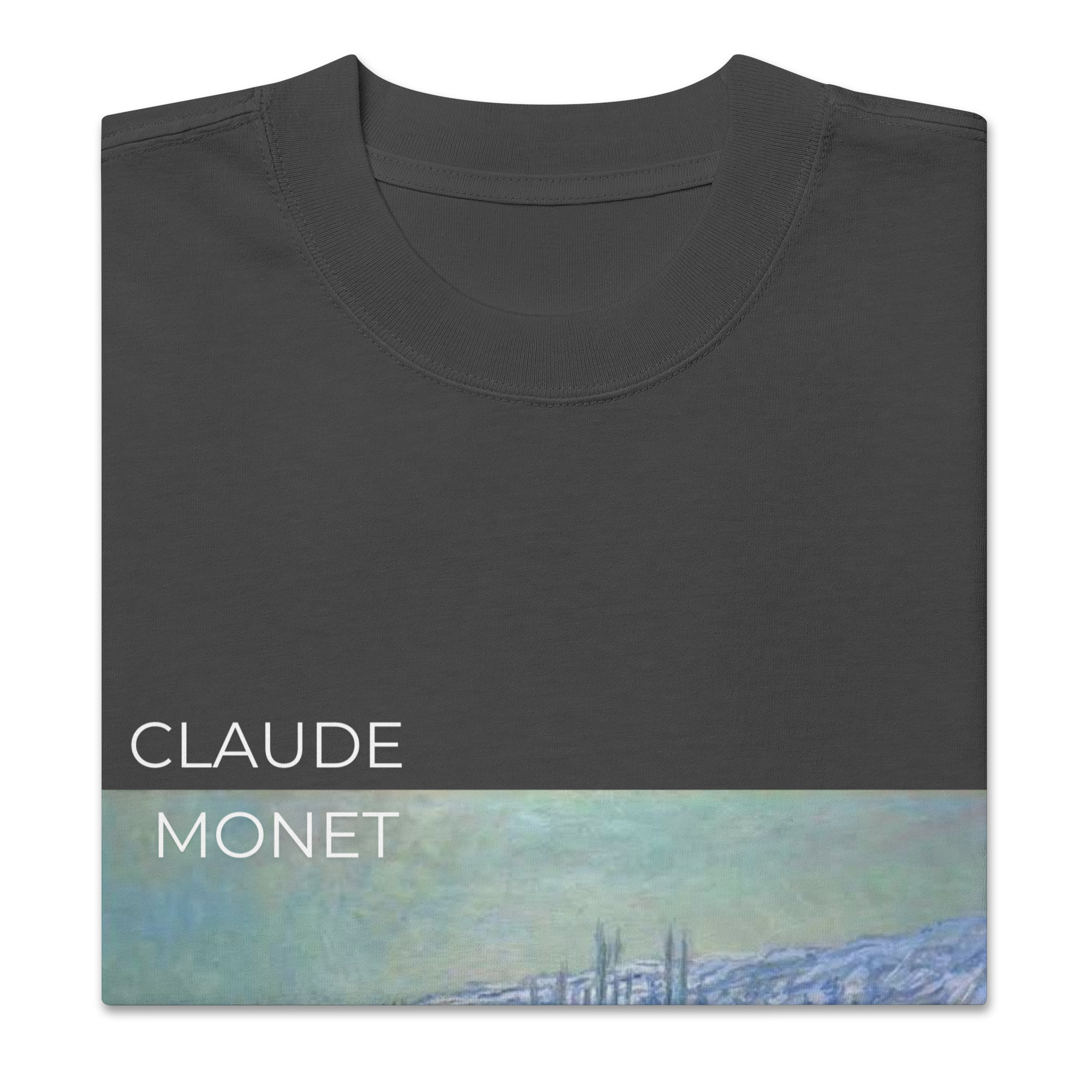 Ice Floes on Siene Oversized faded t-shirt - Image 6