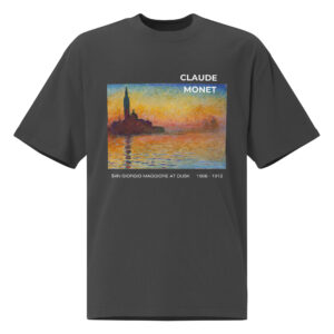 San Giorgio Maggiore at Dusk  Oversized faded t-shirt