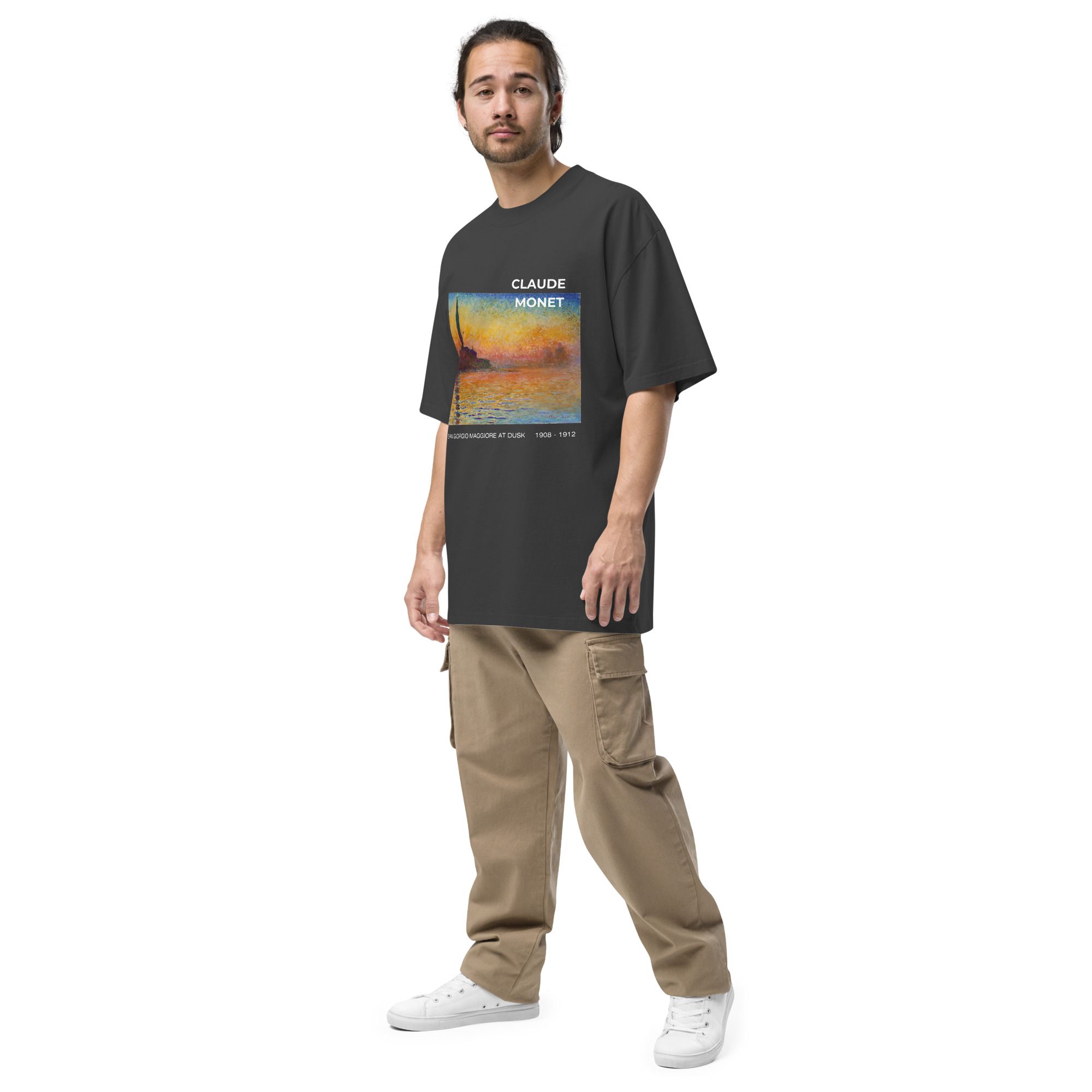 San Giorgio Maggiore at Dusk Oversized faded t-shirt - Image 2