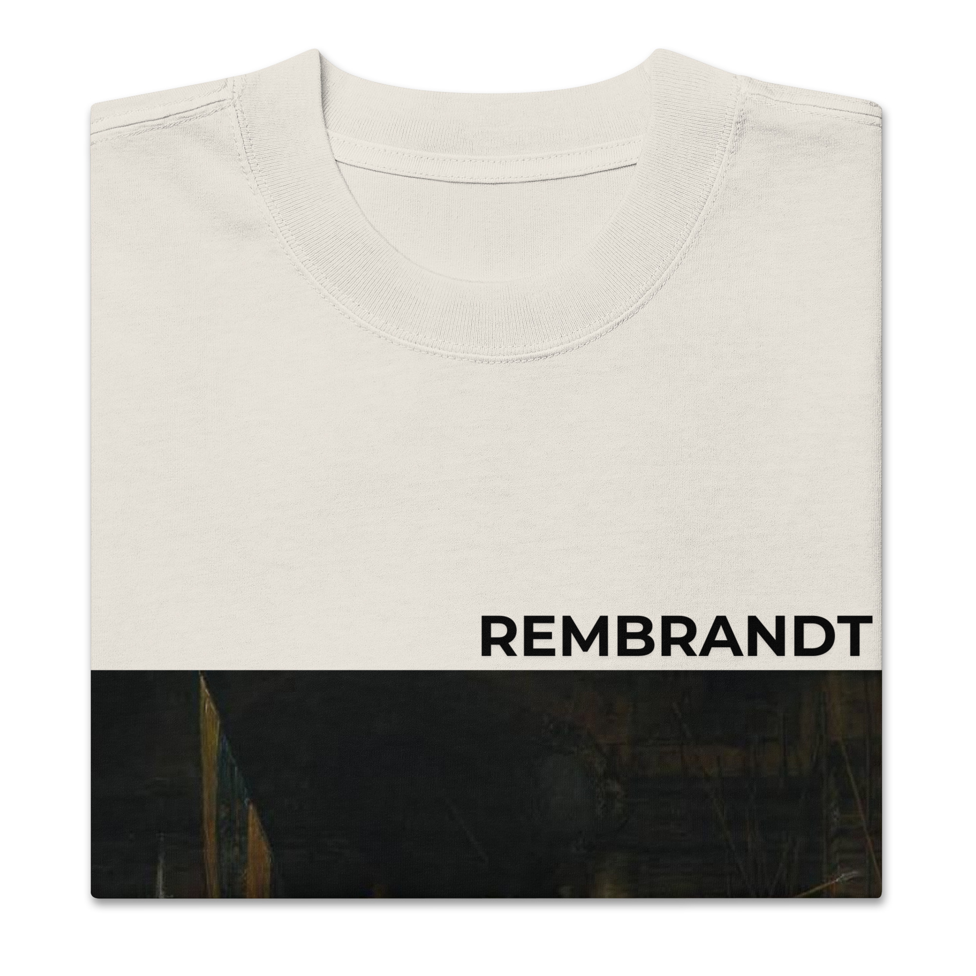 The Night Watch Oversized faded t-shirt - Image 6