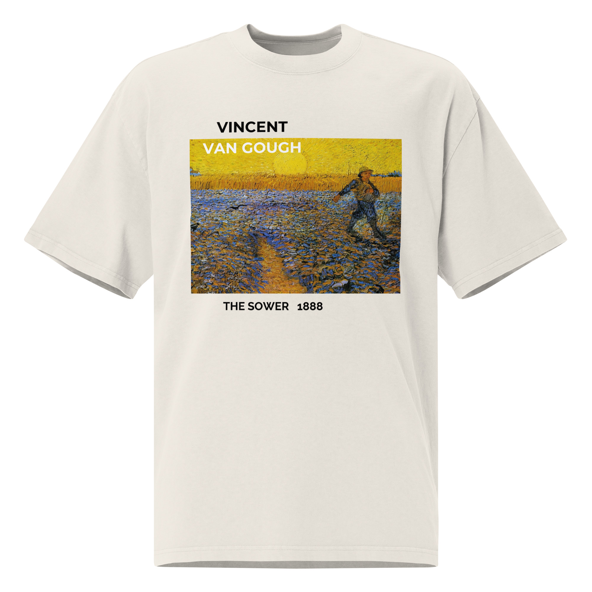 The sower Oversized faded t-shirt