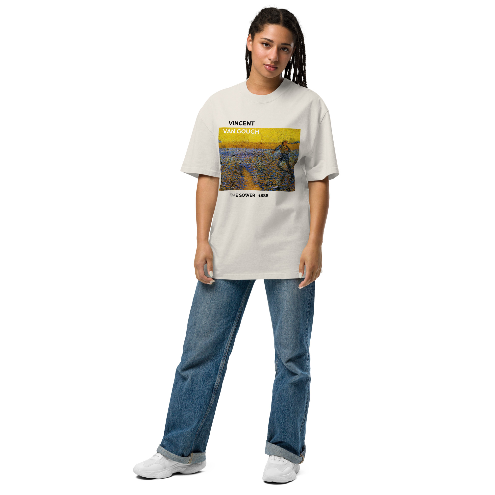 The sower Oversized faded t-shirt - Image 5