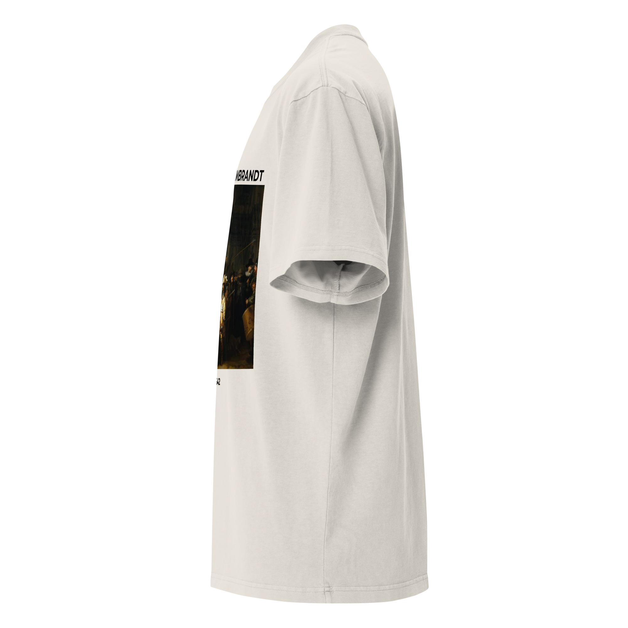 The Night Watch Oversized faded t-shirt - Image 8