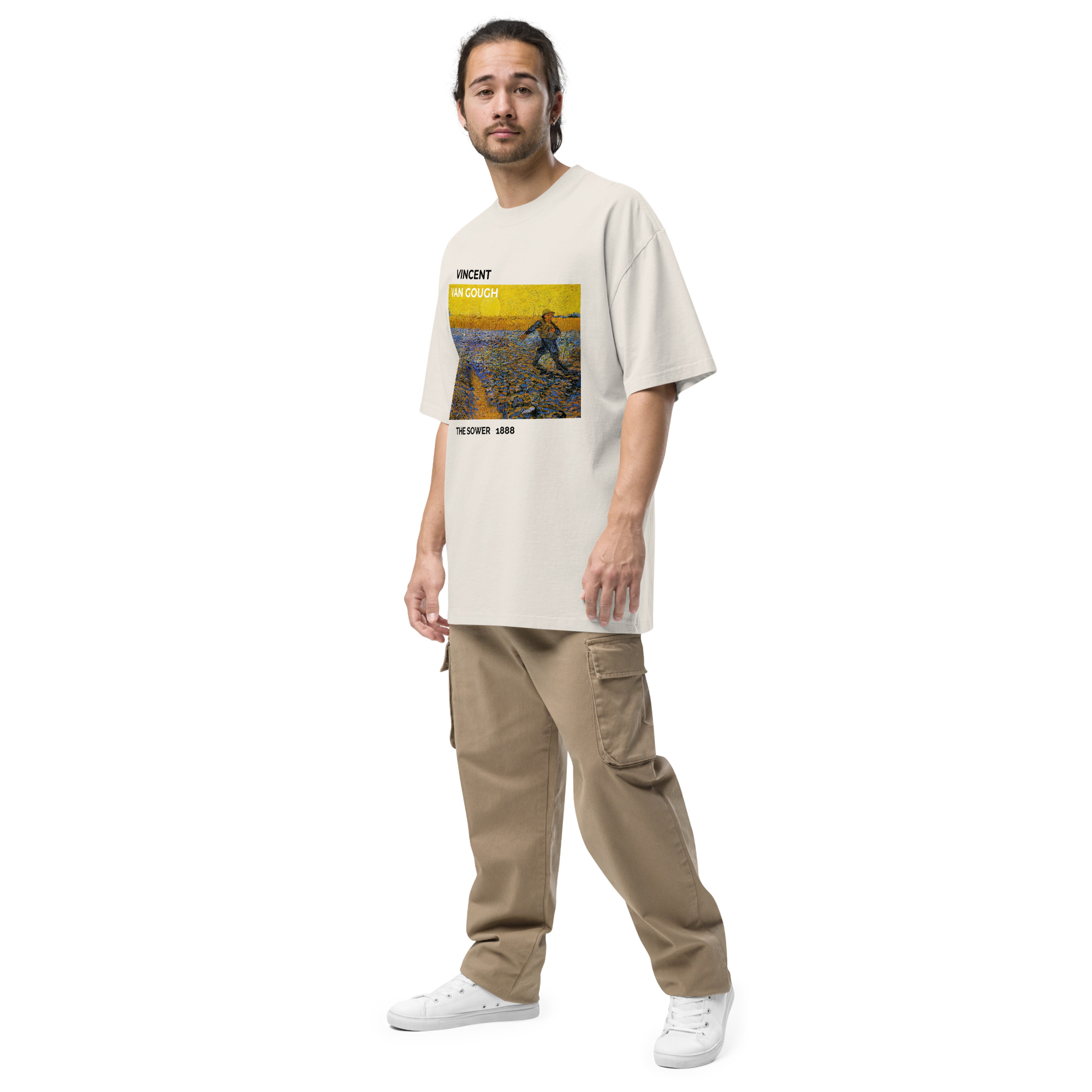 The sower Oversized faded t-shirt - Image 2