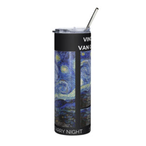 Starry Night   Stainless steel tumbler