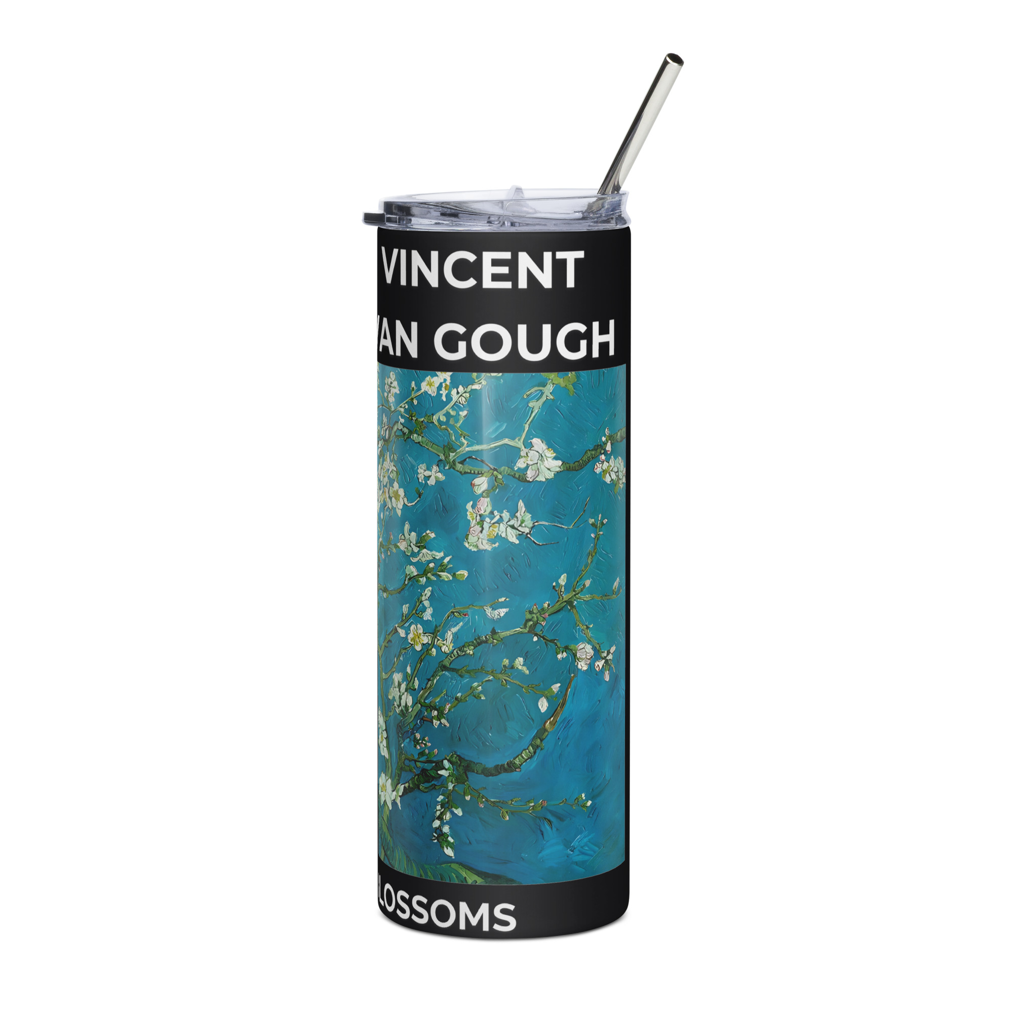 Almond - Blossoms Stainless steel tumbler - Image 3
