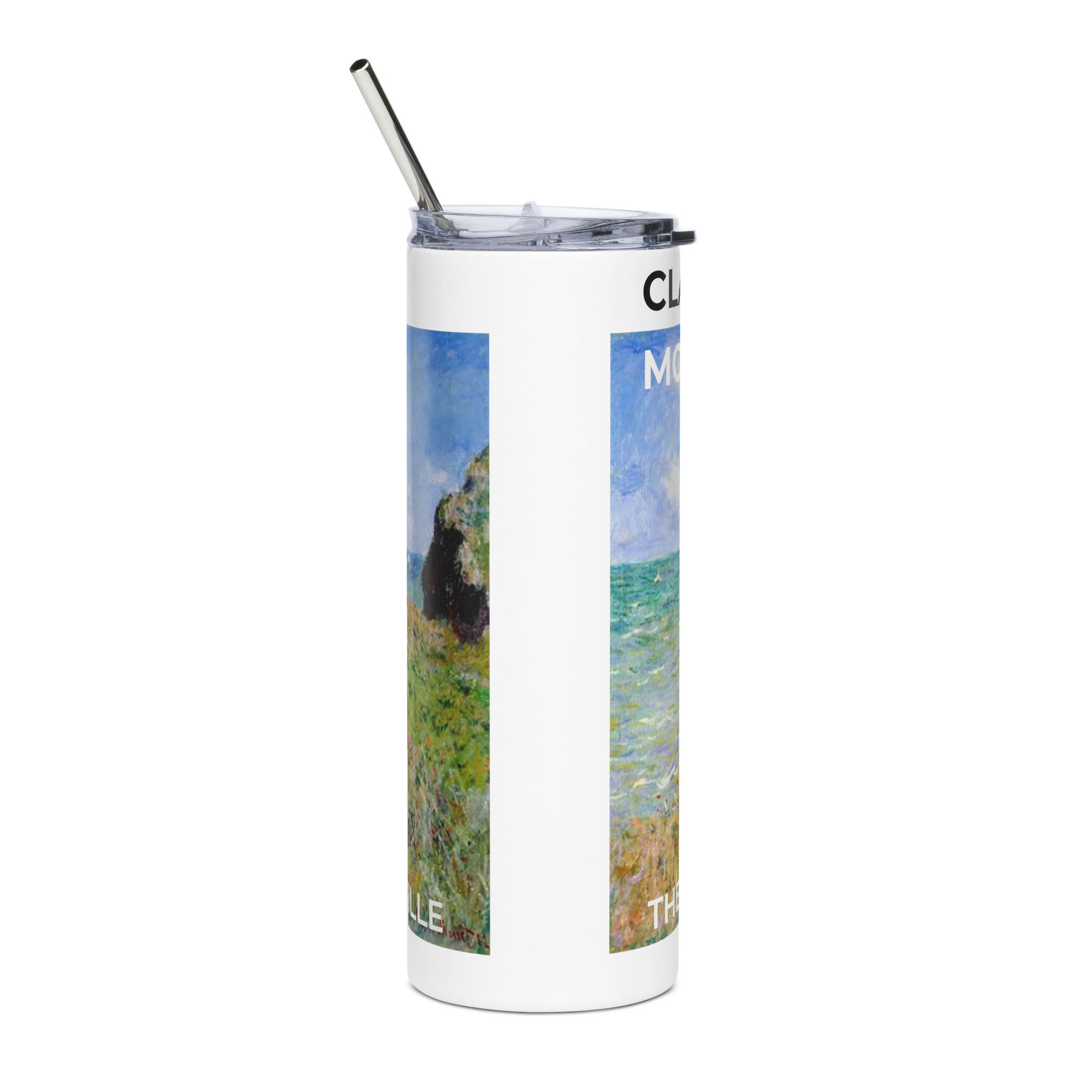 The Cliff Walk at Pourville Stainless steel tumbler - Image 2