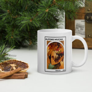 Frruite        1897 White glossy mug